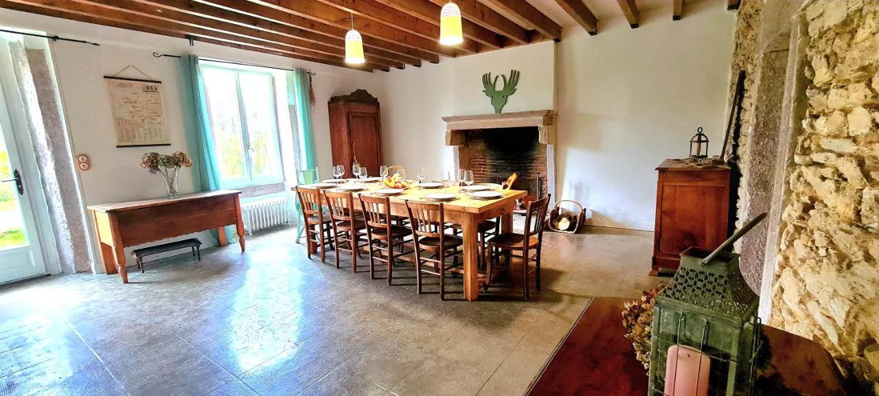 Le Terrier Maison De Campagne 250 M2 Grande Capacite 20 Couchages, 4500M2 De Terrain Saint-Pierre-du-Chemin Exterior foto